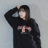 コラボレーションフーディ（ブラック）I over print × AMBLER (6635499421814)