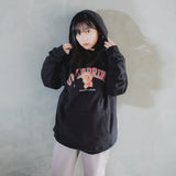 コラボレーションフーディ（ブラック）I over print × AMBLER (6635499421814)