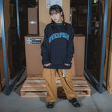コラボレーションスウェット（ブラック）I over print × AMBLER (6635494965366)