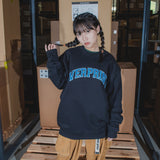 コラボレーションスウェット（ブラック）I over print × AMBLER (6635494965366)