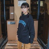 コラボレーションスウェット（ブラック）I over print × AMBLER (6635494965366)