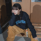 コラボレーションスウェット（ブラック）I over print × AMBLER (6635494965366)