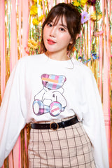 スウェット（ホワイト） l Miho Miyazaki × Aqo Studio Space ※送料込 (4614686081142)
