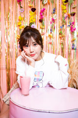 スウェット（ホワイト） l Miho Miyazaki × Aqo Studio Space ※送料込 (4614686081142)