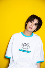 YUTARO × DOMINANT I コラボレーションTシャツ（水色）※送料込 (6576326901878)