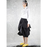 パッド付き スカート アシンメトリーカット｜in  paddo skirt asymmetry cut (2508848824438)