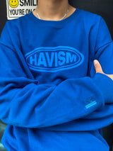 コラボレーションスウェット（青）※消費税・送料込 I kemio × HAVISM (6587994603638)