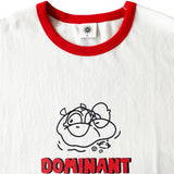 YUTARO × DOMINANT I コラボレーションTシャツ（赤色）※送料込 (6576324837494)