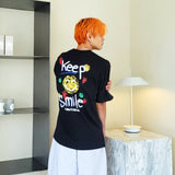 キープスマイルTシャツ / Keep smile T-shirt 2color