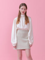 BLAIR TWEED MINI SKIRT_BEIGE (6612508246134)