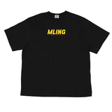 ニューウェーブ 1/2 Tシャツ / NEW WAVE 1/2 T SHIRT (BLACK)