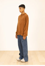 ウールソフトモヘアオーバーサイズニット/WOOL SOFT MOHAIR OVERSIZED KNIT