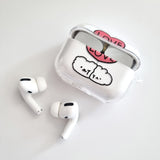ラブAirpod ケース/Airpod case | LOVE (Transparent, PRO/3)