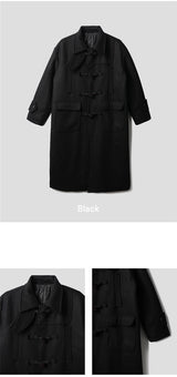 ウールダッフルインナコート/ーキルティングwool duffle inner quilting coat 3color