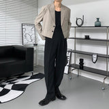 CR レガシーストライプクロップドジャケット / CR Legacy Striped Cropped Jacket (2 colors)