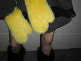 Real mink fur gloves