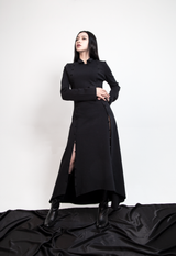 ボタンマキシドレス / Button Maxi Dress #Black