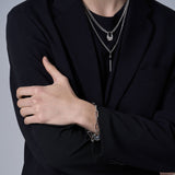 ホボロックチェーンブレスレット / HOBO LOCK CHAIN BRACELET