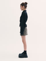 レオナシャーリングシャツ