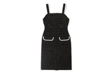 ピュアツイードドレス/PURE TWEED DRESS_BLACK