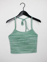 クリープクロップスリーブレス / Crepe Crop Sleeveless (5color)