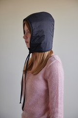 클라우드 리어서블 후드(포 레이니,스노위데이) _네이비&브라운 / Cloud reversible hood (for rainy, snowy day)_navy and brown (6656028442742)
