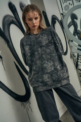 タイダイスウェットシャツ / Tie Dye Sweat Shirt (4573553819766)