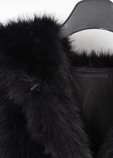 HOLIDAY HOOD FUR JACKET