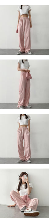 サンチデイリートレーニングベンダブルワイドパンツ