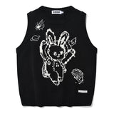 ウィティーバニープラネットエクスプローラーベスト／WITTY BUNNY PLANET EXPLORER VEST [BLACK]