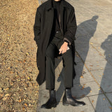 セイントローブウールヒデンマックコート / Saint Robe Wool Hidden MacCourt (black)