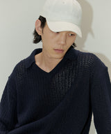SALON DE SEOUL LOGO EMBROIDERY CAP M - WHITE (6689404289142)