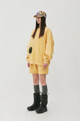 Reverse Bear Patch Shorts_Canary (6684799762550)