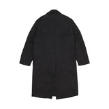 [UNISEX] Printed Wool & Quilted Lining Coat (Grey) (6655754797174)
