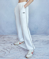 HIDE Cutting Sweat Pants (White) (6570988535926)