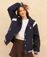 バーシティスタジャン/RCH varsity stadium Jacket navy