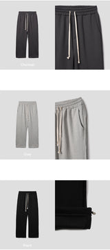 リックナッピングバンドトレーニングパンツ/lick napping band training pants 3color