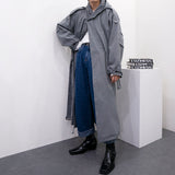 マキシボンバージャケットフードコート / SK Maxi Bomber Jacket Hood Coat (3 colors)