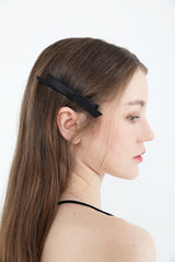 ラブリーリボンヘアピン / Lovely Ribbon Hair Pin Black