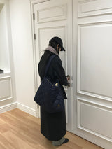 Verliebt high neck long coat