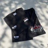 キングロゴラインストーンTシャツ