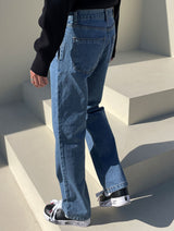 Bell Black Washing Denim Pants (102)(Copy) (6679611670646)