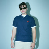 LOVE FM POLO SHIRTS navy (6570276716662)