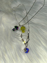 Trippy mushroom necklace.03 (8color)