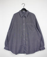 ピグメントストライプシャツ/Pigment Stripe Shirt (3color)