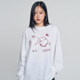 'Mantra' Long Sleeve Shirt White