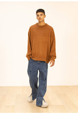 ウールソフトモヘアオーバーサイズニット/WOOL SOFT MOHAIR OVERSIZED KNIT