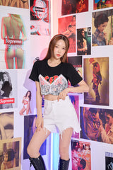 ADCレースクロップTシャツ / TOP(9325) ADC Race Crop Tee
