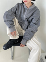 Slit puff point pants