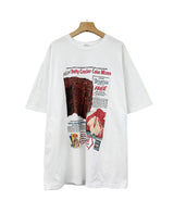 ブラウニープリントショートスリーブTシャツ / brownie print short sleeve T-shirt